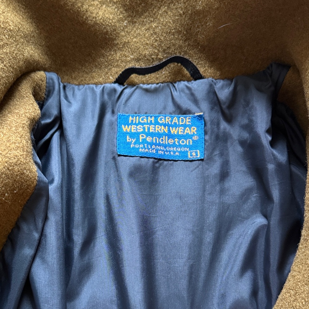 Pendleton Multicolor Geometric Zip-Up Sweater Jac… - image 2